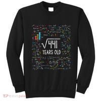 Square Root Of 441 21st Birthday 21 Year Old Gifts Math Bday Sweatshirt thumb 0