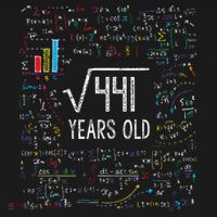 Square Root Of 441 21st Birthday 21 Year Old Gifts Math Bday Women's Tank Top thumb 5