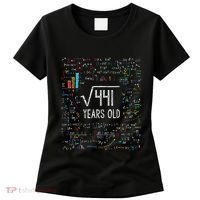 Square Root Of 441 21st Birthday 21 Year Old Gifts Math Bday Women's T-Shirt thumb 0