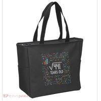 Square Root Of 441 21st Birthday 21 Year Old Gifts Math Bday Tote Bag thumb 2