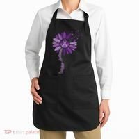 Sunflower Ribbons Overdose Awareness Apron thumb 2
