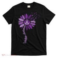 Sunflower Ribbons Overdose Awareness T-Shirt thumb 0