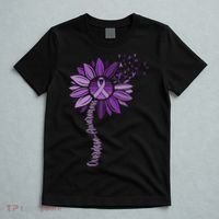 Sunflower Ribbons Overdose Awareness T-Shirt thumb 5