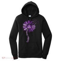 Sunflower Ribbons Overdose Awareness Women's Hoodie thumb 0