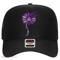 Sunflower Ribbons Overdose Awareness Hat thumb 0