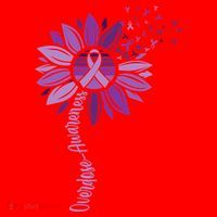 Sunflower Ribbons Overdose Awareness Santa Hat thumb 1