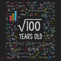 Square Root Of 100 10th Birthday 10 Year Old Gifts Math Bday Women's Sweatshirt thumb 2