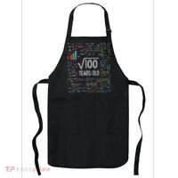 Square Root Of 100 10th Birthday 10 Year Old Gifts Math Bday Apron thumb 0