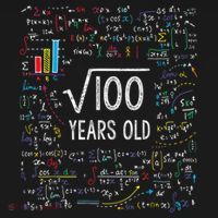 Square Root Of 100 10th Birthday 10 Year Old Gifts Math Bday Polo thumb 3