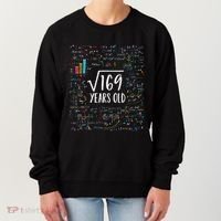 Square Root Of 169 13th Birthday 13 Year Old Gifts Math Bday Women's Sweatshirt thumb 0