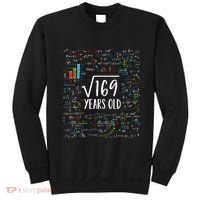 Square Root Of 169 13th Birthday 13 Year Old Gifts Math Bday Sweatshirt thumb 0