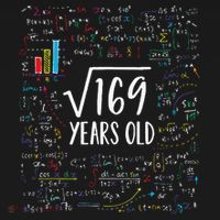Square Root Of 169 13th Birthday 13 Year Old Gifts Math Bday Sweatshirt thumb 3