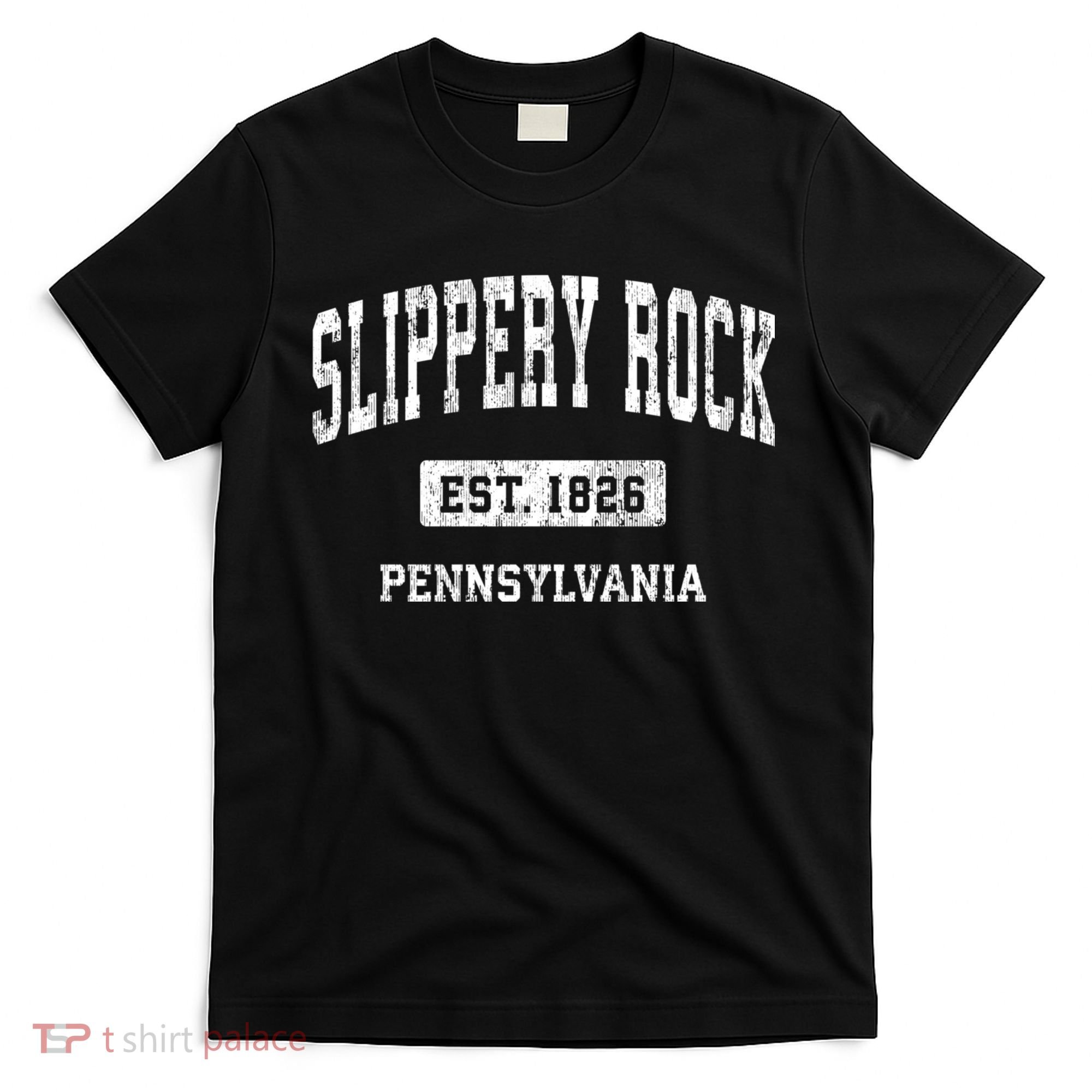 Slippery Rock Pennsylvania Pa Vintage Athletic Sports T-Shirt
