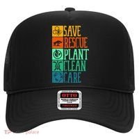 Save Rescue Plant Clean Care Turtle Animal Recycle Earth Day Cute Gift Hat thumb 0