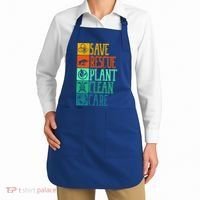 Save Rescue Plant Clean Care Turtle Animal Recycle Earth Day Cute Gift Apron thumb 2