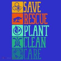 Save Rescue Plant Clean Care Turtle Animal Recycle Earth Day Cute Gift Tank Top thumb 6