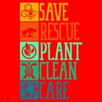 Save Rescue Plant Clean Care Turtle Animal Recycle Earth Day Cute Gift Santa Hat thumb 1