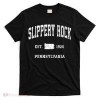 Slippery Rock Pennsylvania Pa Vintage Athletic Sports T-Shirt thumb 0