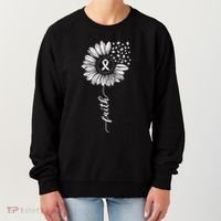 Sunflower Ribbon Purple AlzheimerS Awareness Women's Sweatshirt thumb 0