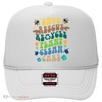 Save Rescue Recycle Plant Clean Care Earth Day Hat thumb 0