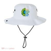 Save Rescue Recycle Plant Clean Care Earth Day Bucket Hat thumb 0