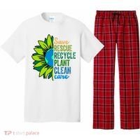 Save Rescue Recycle Plant Clean Care Earth Day Pajama Set thumb 0
