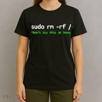 Sudo Rm Rf Linux, Programmer, Engineer, Opensource T-Shirt thumb 4