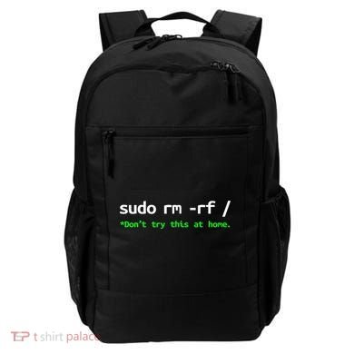 Sudo Rm Rf Linux, Programmer, Engineer, Opensource Backpack