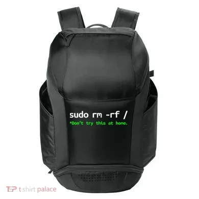 Sudo Rm Rf Linux, Programmer, Engineer, Opensource Sport-Tek Club Rec Backpack