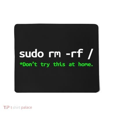 Sudo Rm Rf Linux, Programmer, Engineer, Opensource Mousepad