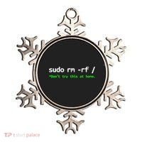 Sudo Rm Rf Linux, Programmer, Engineer, Opensource Ornament thumb 0