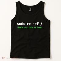 Sudo Rm Rf Linux, Programmer, Engineer, Opensource Tank Top thumb 2