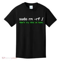 Sudo Rm Rf Linux, Programmer, Engineer, Opensource Kids T-Shirt thumb 0