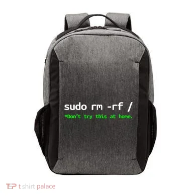 Sudo Rm Rf Linux, Programmer, Engineer, Opensource Vector Backpack