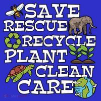 Save Rescue Recycle Plant Clean Care Earth Day Anniversary Cute Gift Baby Bodysuit thumb 2