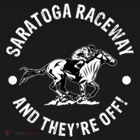 Saratoga Raceway Racetrack Horse Racing Equestrian NY Derby Apron thumb 3