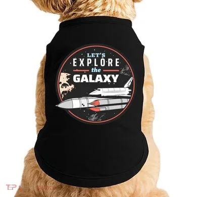 Space Retro Doggie Tank