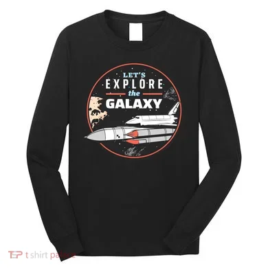 Space Retro Long Sleeve Shirt