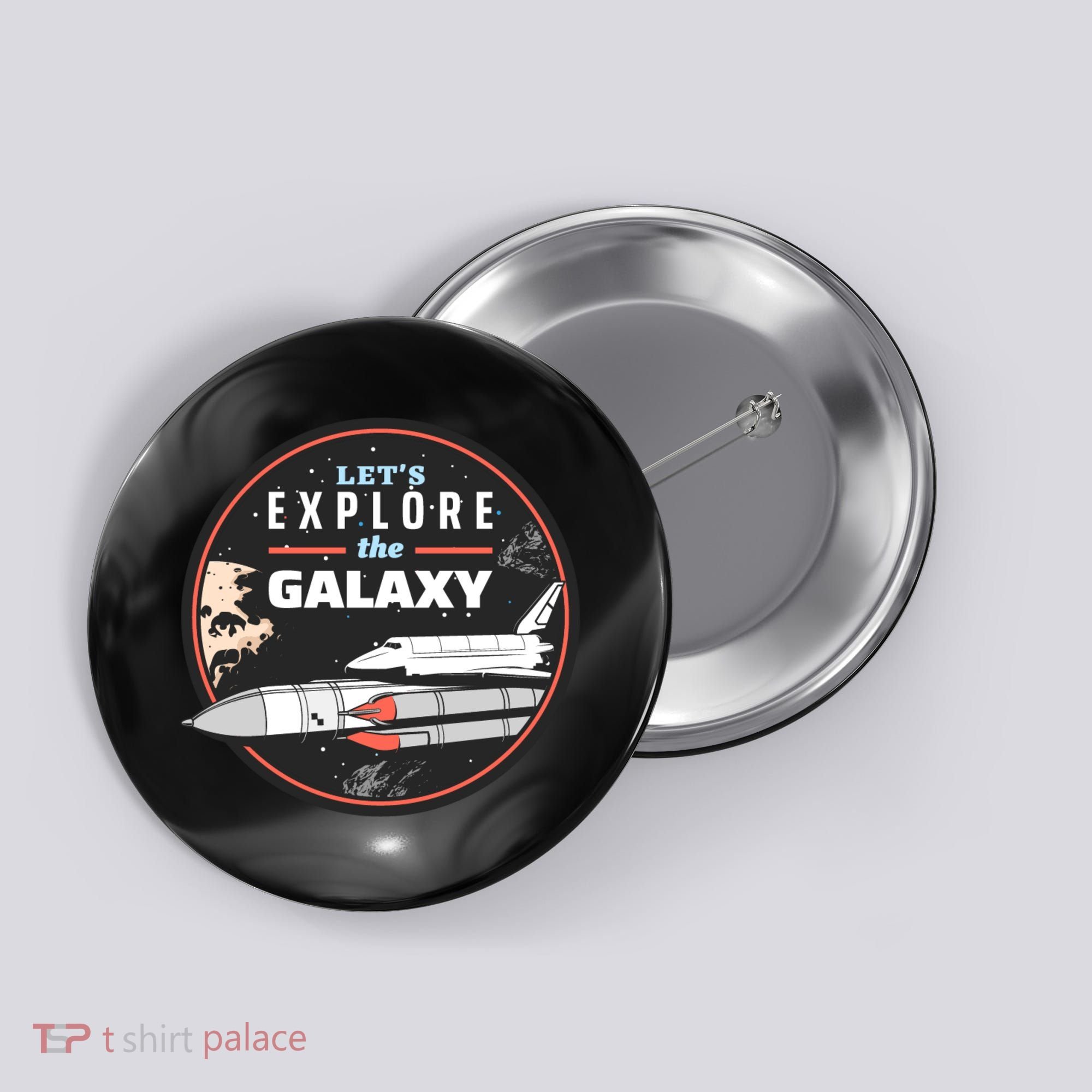 Space Retro Button