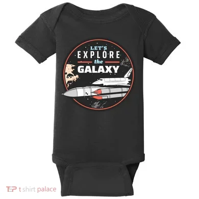 Space Retro Baby Bodysuit