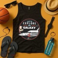 Space Retro Tank Top thumb 4