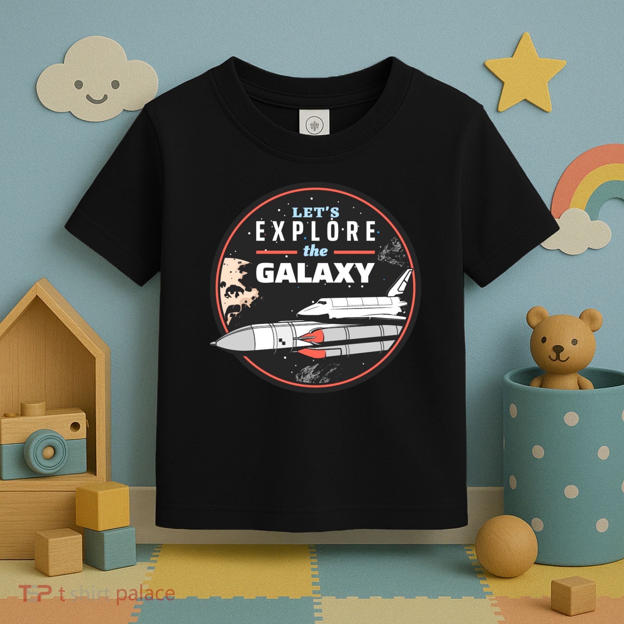 Space Retro Toddler T-Shirt