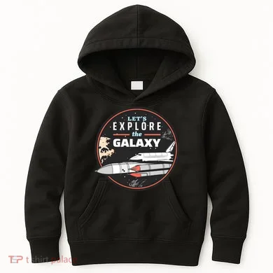 Space Retro Kids Hoodie
