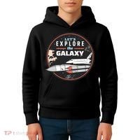 Space Retro Kids Hoodie thumb 4