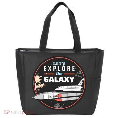 Space Retro Tote Bag