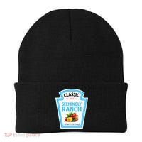 Seemingly Ranch Sauce Dressing Halloween Costume Matching Beanie thumb 0