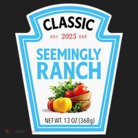 Seemingly Ranch Sauce Dressing Halloween Costume Matching Beanie thumb 2