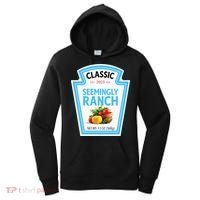 Seemingly Ranch Sauce Dressing Halloween Costume Matching Women's Hoodie thumb 0