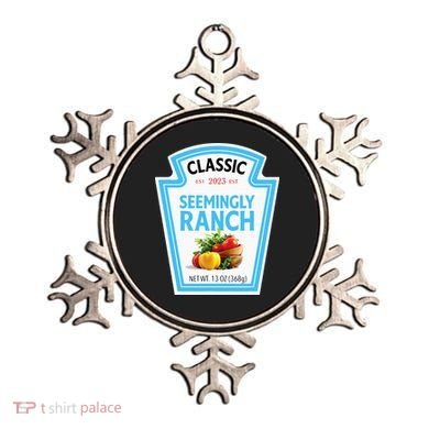 Seemingly Ranch Sauce Dressing Halloween Costume Matching Ornament