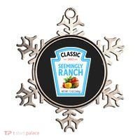 Seemingly Ranch Sauce Dressing Halloween Costume Matching Ornament thumb 0